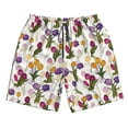 thumbnail image 5 of Goofa Tulips Flowers Printed Mens Swim Trunks Summer Quick Dry Short Beach Swimwear Bathing Suits-X-Large, 5 of 9