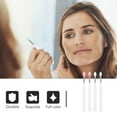 thumbnail image 3 of AURARMLET 4Pcs Assorted Color Silicone Lip Makeup Brushes for Easy Application and Expert Lip Lines, 3 of 8