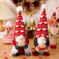 thumbnail image 1 of Fiudx Muñeca de Bosque para San Valentín, Adorable Sombrero de Corazón con Lentejuelas, Rojo y Colores Variados, Material Suave, Regalo Cálido, Ideal para Parejas, Cumpleaños y Aniversarios. 1 Juego, 1 of 7