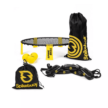 Spikeball Spike N' Splash Bundle Roundnet Set - 20pc: Portable Lawn Sports Kit
