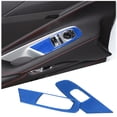 thumbnail image 7 of TINKI Soft Carbon Fiber Window Lift Switch Trim Cover Fit for Chevrolet Corvette Z06 Z51 C8 2020-2023, Window Lift Switch Panel Decoration Frame Trim Sticker,for Coupe, 7 of 7