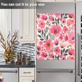 thumbnail image 6 of Dishwasher Magnetic Sticker 23x26 Inch Refrigerator Magnetic Sticker Washing Machine Magnetic Sticker Kitchen Panel Magnetic Sticker Home Decor Cute Cartoon Pink Flower, 6 of 6