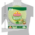 Mission Garden Spinach Herb Wraps, 15 oz, 6 Count