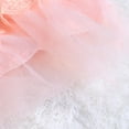 thumbnail image 2 of GOOHOCHY Baby Girls Sleeveless Dress Tulle Tutu Sundress for Kids Party Size 4 (Pink), 2 of 8
