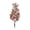 Hot Pink, variant on Pink Artificial Flowers Outdoor, Artificial Dianthus with Ground Stakes, Fake Carnation Plants for Garden Decor, UV Resistant Yard Patio Landscaping Flowers, No Maintenance Outdoor Decor