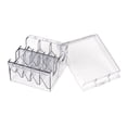 thumbnail image 1 of Clipper Plastic Blade Organizer for 8 Blades Storage Case Rack Clipper Comb Holder, 1 of 7