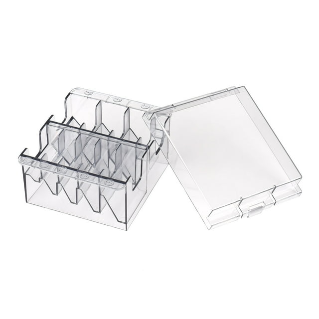 Clipper Plastic Blade Organizer for 8 Blades Storage Case Rack Clipper Comb Holder