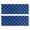 Blue and Black Checkered Pattern, variant on Blue and Black Checkered Pattern Anti Fatigue Kitchen Rugs Set Of 2, Non Slip Washable Decorative Floor Mats for Sink Laundry and Home Use, 17"x47"