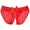 Red, variant on XMMSWDLA Womens Lace G-String Thongs Panties Underwear Low Rise T-Back Underpants Beige Free Size Seamless Thongs for Women