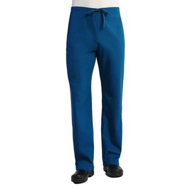 Red Panda Unisex Straigh Leg Drawstring Scrub Pant