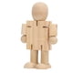 thumbnail image 5 of Cubebot de madera 3 piezas Robot de madera de bricolaje respetuoso con el medio ambiente Ejercicio práctico para regalos ANGGREK Otros, 5 of 8