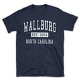 thumbnail image 1 of Wallburg North Carolina Classic Established Men's Cotton T-Shirt, 1 of 1