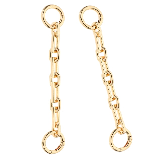 MOVTOTOP 2Pcs Purse Strap Chain Extender Bag Extender Metal Chain Purse Chain Strap Replacement