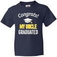 thumbnail image 3 of Inktastic Congrats My Uncle Graduated with Cap Youth T-Shirt, 3 of 5