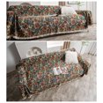 thumbnail image 3 of Paokuoon Sofa Cover Universal Sofa Cover L Shape Couch Slipcover Exquisite Pattern Soft Wear Resistant Vintage Farmhouse Furniture Protector Sofa Towel, 3 of 7