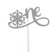 thumbnail image 5 of Paquete Adornos para Pasteles con Letras de de Nieve de Papel Brillante para Bebé Oro, 5 of 6