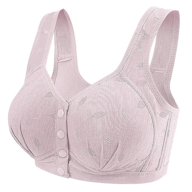 Bmisegm Women's Comfortable Transparent Shoulder Strap Bra Backless Cordless Design with Versatile Features for All-Day Sensation Purple 36