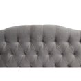 Best Master Furniture Talia Upholstered Velour Panel Bed, Queen Grey