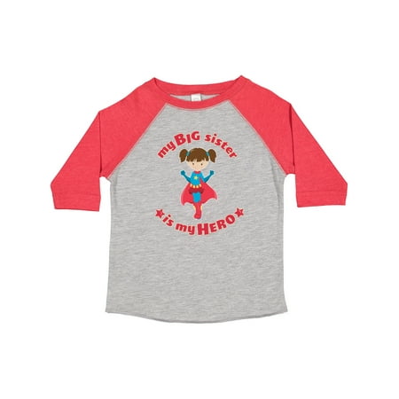 

Inktastic My Big Sister is My Hero Gift Toddler Boy or Toddler Girl T-Shirt