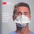 thumbnail image 4 of 3M VFlex Particulate Respirator Surgical Mask Flat Fold 50 per Box 1804, 4 of 7