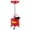 Red, variant on 8 Gallon Mobile Waste Oil Drain Tank – Adjustable 38cm Funnel, Heavy-Duty Steel Construction, Rust-Resistant, Tool Tray & Wheels – Ideal for Garage & Workshop – Blue