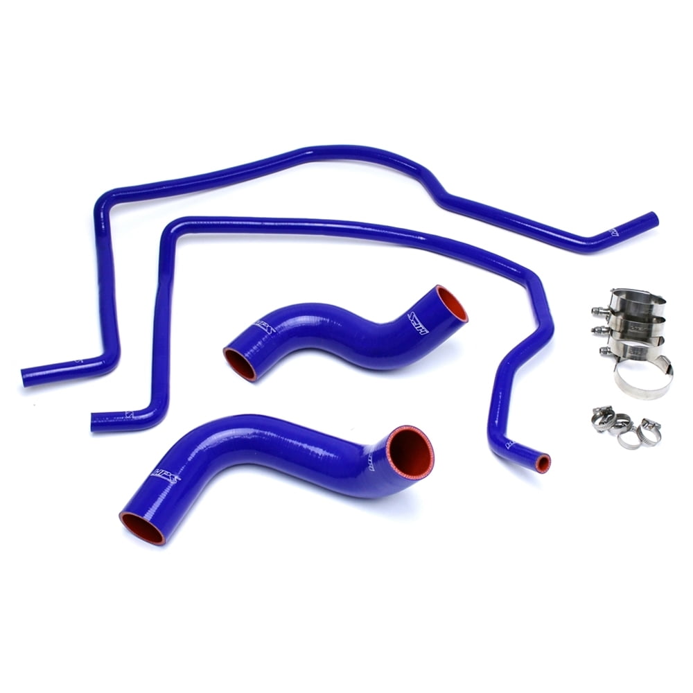 HPS Blue Reinforced Silicone Radiator + Heater Hose Kit for Dodge 0406