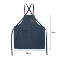 thumbnail image 3 of Work Apron Adjustable Strap Gardening Apron for Restaurant, 3 of 8