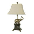 thumbnail image 1 of Éléphant Lampe de Table - Or Antique, 1 of 1
