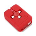 thumbnail image 1 of Estante de almacenamiento telescópico rojo, cable de carga tres en uno, cable de datos uno a tres, 1 of 5