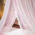 thumbnail image 4 of Dosel de Cama VETHIN Princesa para Niñas con Doble Capa de Malla en Forma de Cúpula, 4 of 7