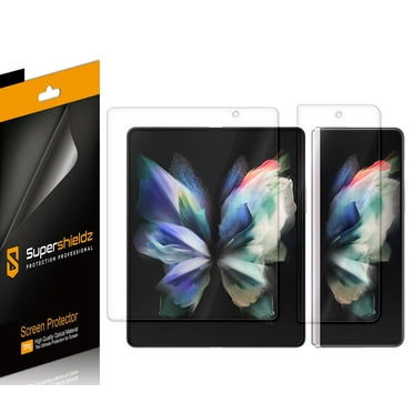 (2 Pack) Supershieldz Designed for Samsung Galaxy Z Fold 3 5G Screen Protector, (Full Coverage) High Definition Clear Shield (TPU)