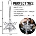 thumbnail image 3 of 2022 Annual Snowflake Crystal Ornaments (clear, 2022), 3 of 5