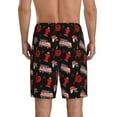thumbnail image 4 of Lsque Fire Fighting Mens Sleep Pajama Shorts,Short Pajama Pants, Cotton Ultra-Soft Knit-Small, 4 of 9