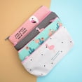 thumbnail image 5 of SagaSave Pencil Bag Pencil Case Cosmetic Bags Cell Phone Bag Canvas Animal Pattern, 5 of 6