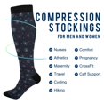 thumbnail image 2 of FORMRS Womens Knee High Socks Casual Long Thick Travel Daily Wear, 1 Pair, Starry Night Pattern, 2 of 6