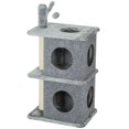 thumbnail image 1 of Grey Multi-Level Cat Tree with 2 Condos & Plush Perches - 31.5" Indoor Tower for Cats | Scratching Post & Play | Living Room & Bedroom, 1 of 7