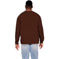 thumbnail image 2 of Casual Classics Mens Ringspun Cotton Extended Neckline Oversized Sweatshirt, 2 of 4
