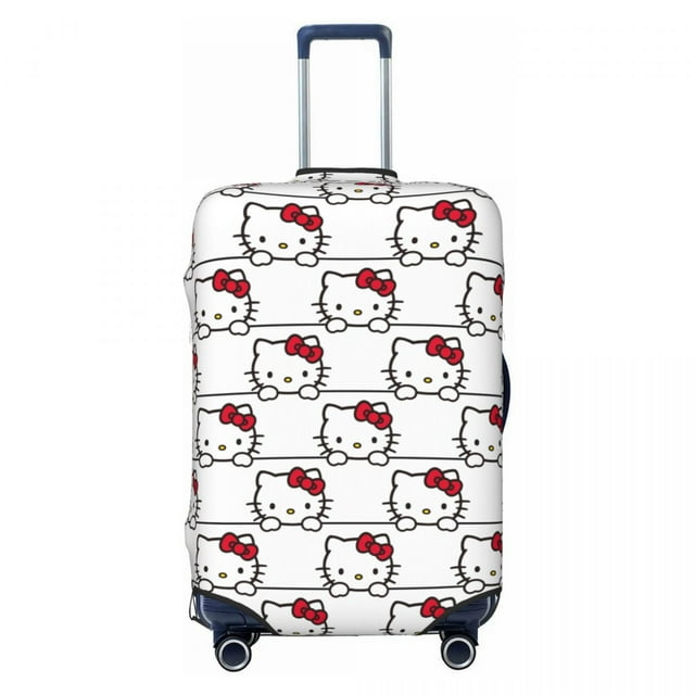 Custom Sanrio Hello Kitty Suitcase Cover Dust Proof Travel Luggage Covers for 18-32 inch