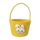 thumbnail image 1 of Cesta de Pascua Cestas de Conejito de Pascua Lindas con Asas Decoración de Pascua Portátil Amarillo, 1 of 9