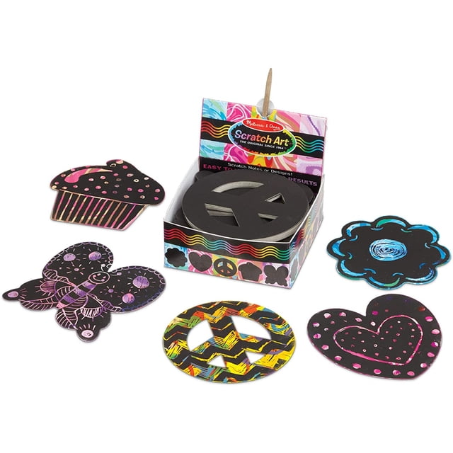 Scratch Art Box Melissa & Doug Friendship Notes 125 unidades
