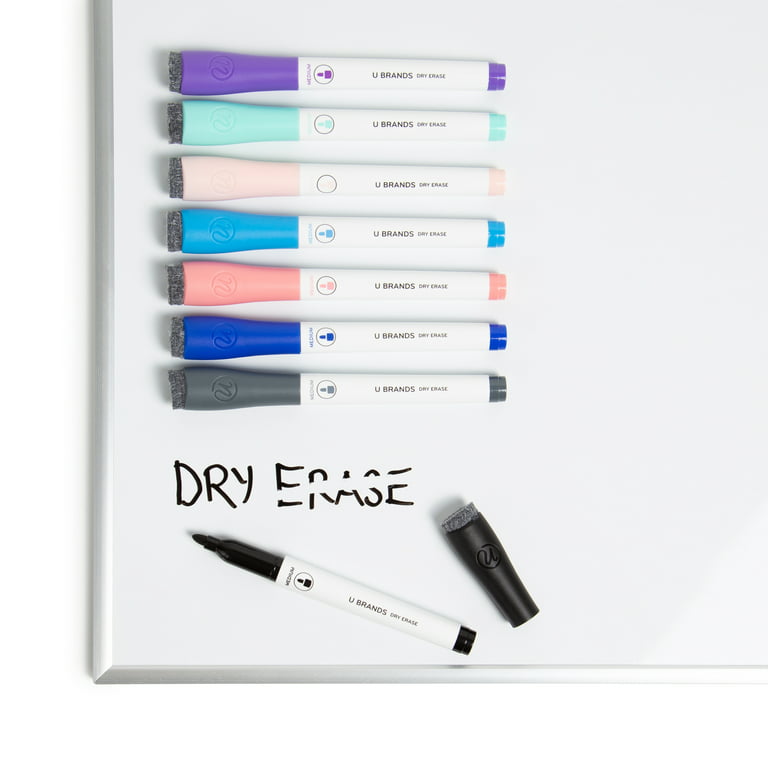 Audio-Visual Direct  Pastel Dry Erase Markers, Set of 4