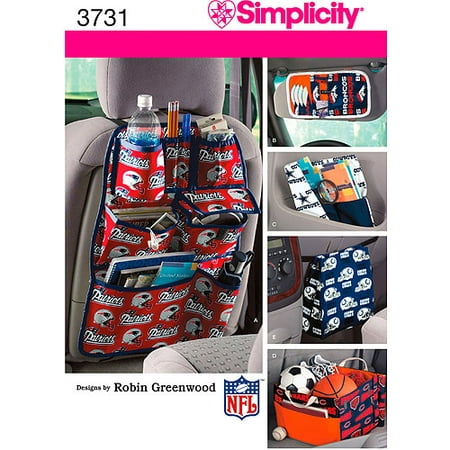 Simplicity Pattern Car Organizers One, Simplicity Car Seat Canopy Pattern