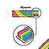 Rainbow Face Stick Ed Pen Fluorescente Lavable Adulto Niño Favores Maquillaje