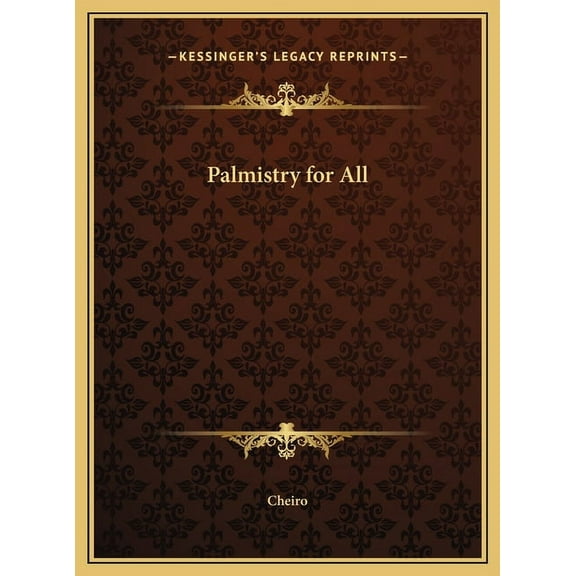 Palmistry for All, (Hardcover)