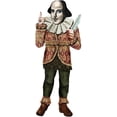 thumbnail image 2 of William Shakespeare Quotable Notable - Greeting Card and Sticker Sheet - Envelope Included, 2 of 6