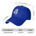 thumbnail image 3 of Correctional Officer Flag1 Unisex Sandwich Cap Classic Baseball Capunisex Adjustable Casquette Dad Hat, 3 of 5