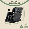 thumbnail image 3 of IOWNREALU Full Body Zero Gravity, Deep Tissue & Foot Massage Chair with LCD Touch Screen, 3 of 8