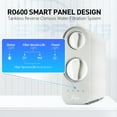 thumbnail image 6 of iSpring RO600ORB Tankless RO Reverse Osmosis Water Filtration System, 600 GPD Fast Flow, Oil Rubbed Black Faucet, 2.5:1 Pure to Drain Ratio, 6 of 9