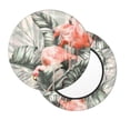 thumbnail image 2 of Balery Tropical With Flamingos Fundas de asiento para taburete de bar redondo de tela de terciopelo ajustables que protegen de arañazos y manchas para sillas de 14 a 17 pulgadas.-14 inch, 2 of 7