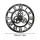 thumbnail image 2 of Cronómetro de estilo steampunk vintage, reloj industrial europeo, mecánico con detalles metálicos, base de madera, diseño retro para dormitorio u oficina, ideal para coleccionistas,, 2 of 7
